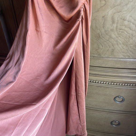 A.L.C. 🔥 Inez Satin Halter Dress - Picture 7 of 11